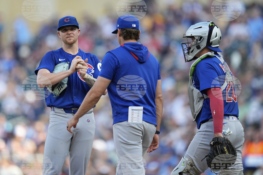 Cubs Twins Baseball