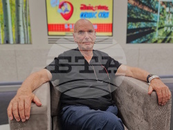 Мартин Кембъл в София, снимка – Даниел Димитров/БТА