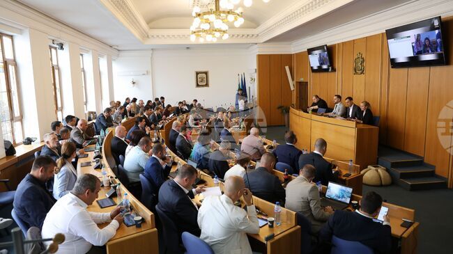 Столичният общински съвет не прие доклада на кмета Васил Терзиев за новата структура на администрацията на Столична община