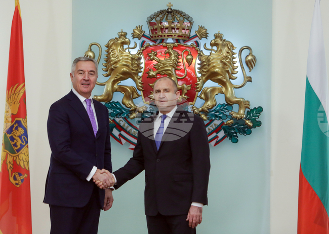 Румен Радев - Мило Джуканович - среща