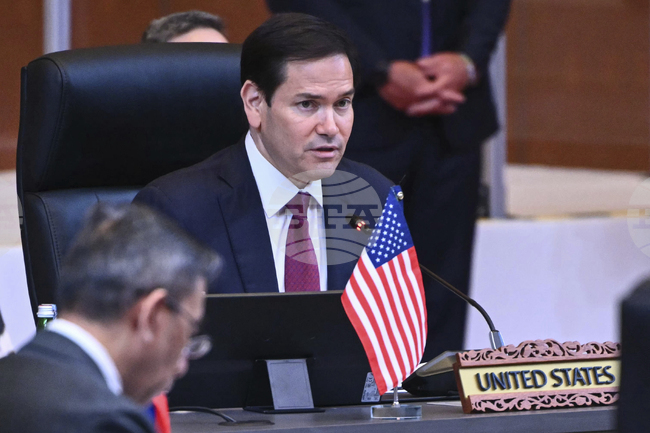 Вашингтон "няма намерение да изостави" Азиатско-тихоокеанския регион, заяви Рубио