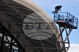 Бургас - Арена Бургас - вентилационна система - монтаж