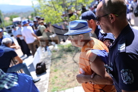 Кресна - горски служители - протест