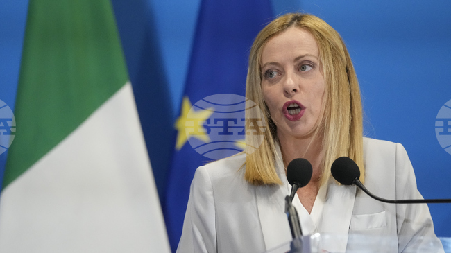 Италианската министър-председателка Джорджа Мелони изрази загриженост във връзка с израелските планове за превземане на град Газа