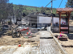 Хисаря - вилна зона „Отдих” - пожар - щети