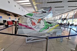 Бургас - летище - скулптура - откриване