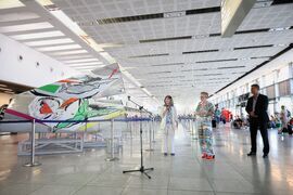 Бургас - летище - скулптура - откриване