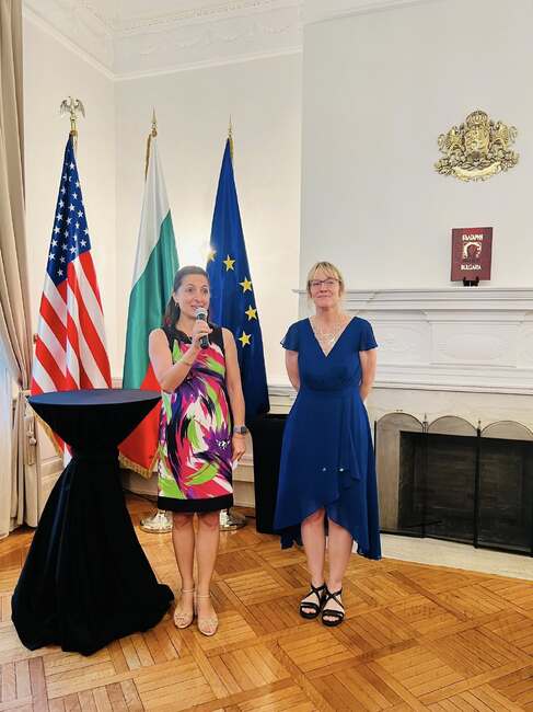Посолството на България във Вашингтон бе домакин на среща по програмата „Фулбрайт“