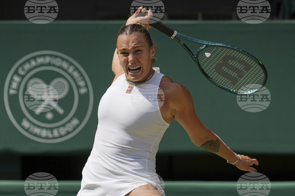 APTOPIX Britain Wimbledon Tennis