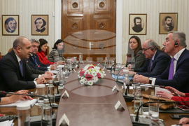 Румен Радев - Мило Джуканович - пленарни разговори