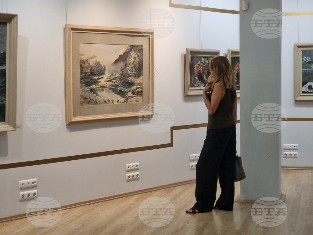 Бургас - изложба „Една непозната колекция. Творби от резиденцията на Вълко Червенков“ - откриване