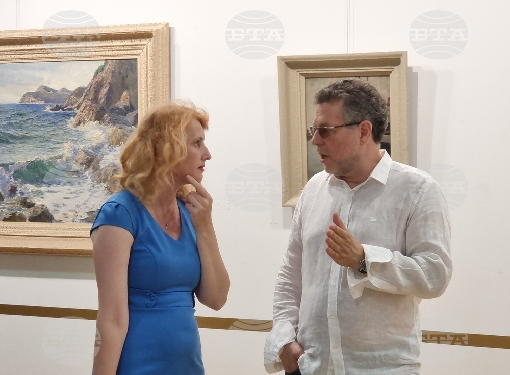 Бургас - изложба „Една непозната колекция. Творби от резиденцията на Вълко Червенков“ - откриване