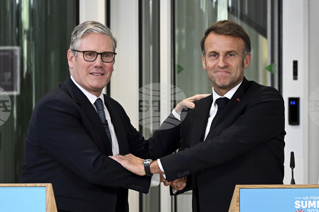 Западни издания коментират резултатите от срещата между Макрон и Стармър