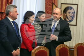 Румен Радев - Мило Джуканович - пленарни разговори