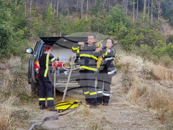 Село Мурсалево - пожар - гасене