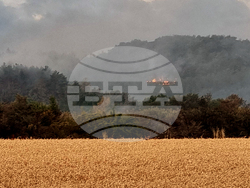 Село Мурсалево - пожар - гасене