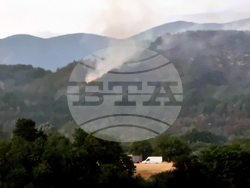 Село Мурсалево - пожар - гасене