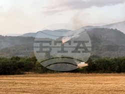 Село Мурсалево - пожар - гасене