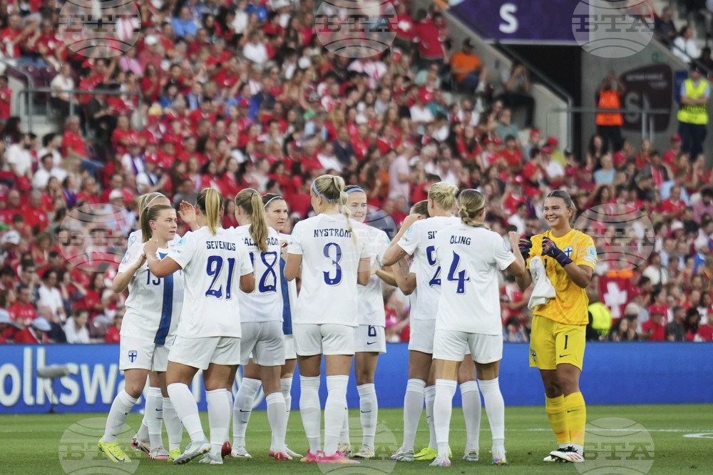 Euro 2025 Finland Switzerland Soccer