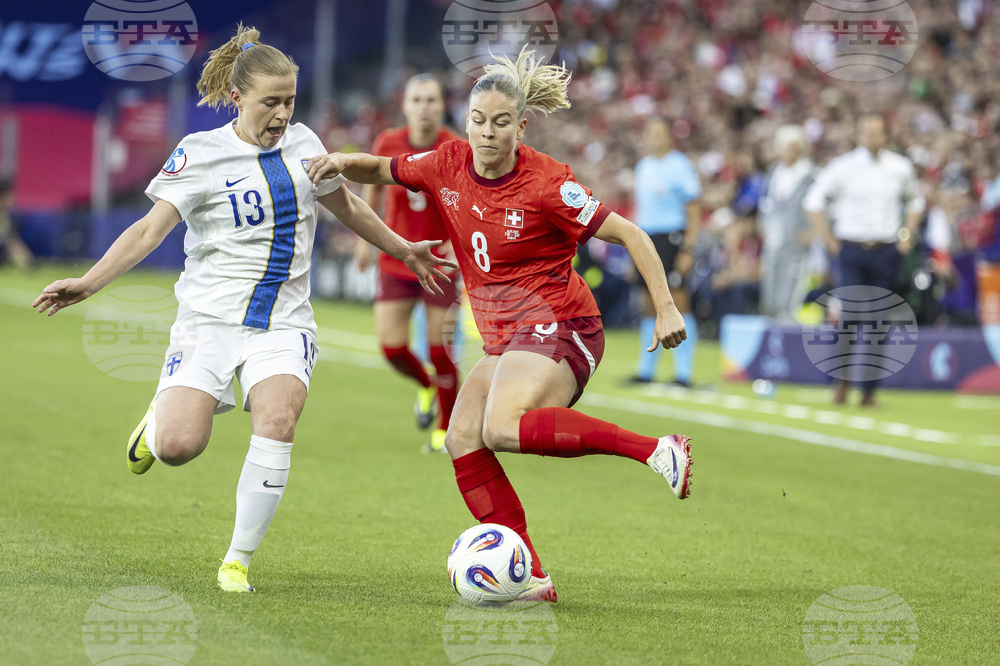 Euro 2025 Finland Switzerland Soccer