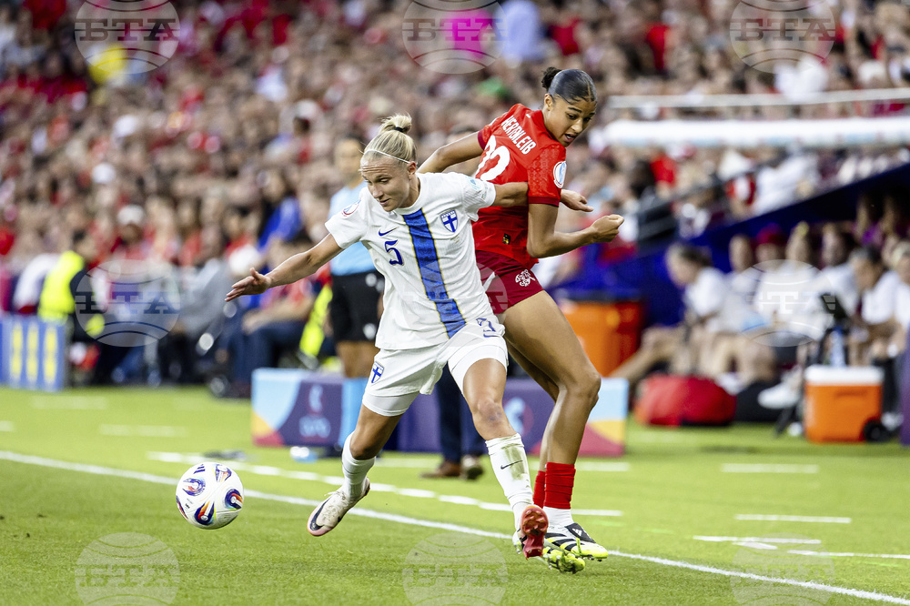 Euro 2025 Finland Switzerland Soccer