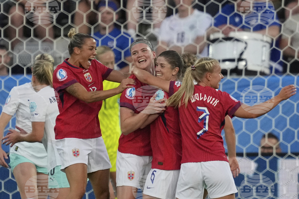 Euro 2025 Norway Iceland Soccer