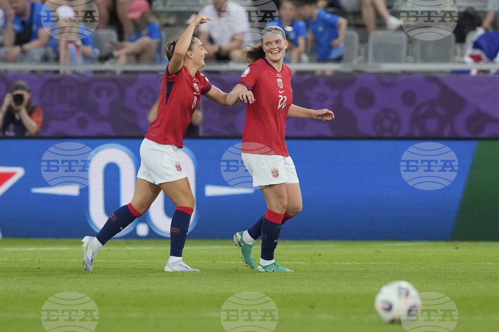 Euro 2025 Norway Iceland Soccer