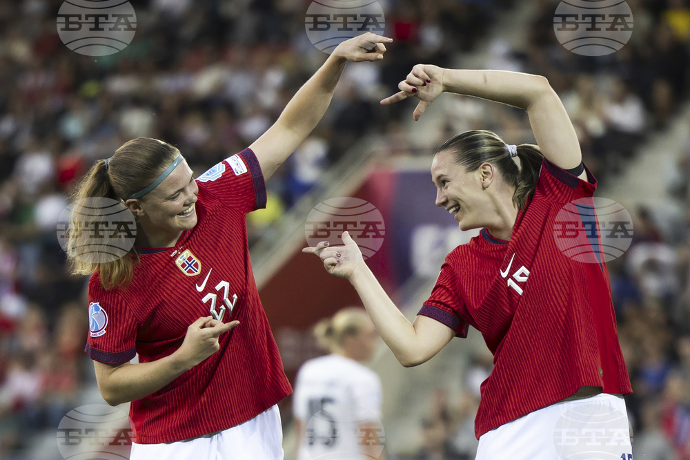 Euro 2025 Norway Iceland Soccer