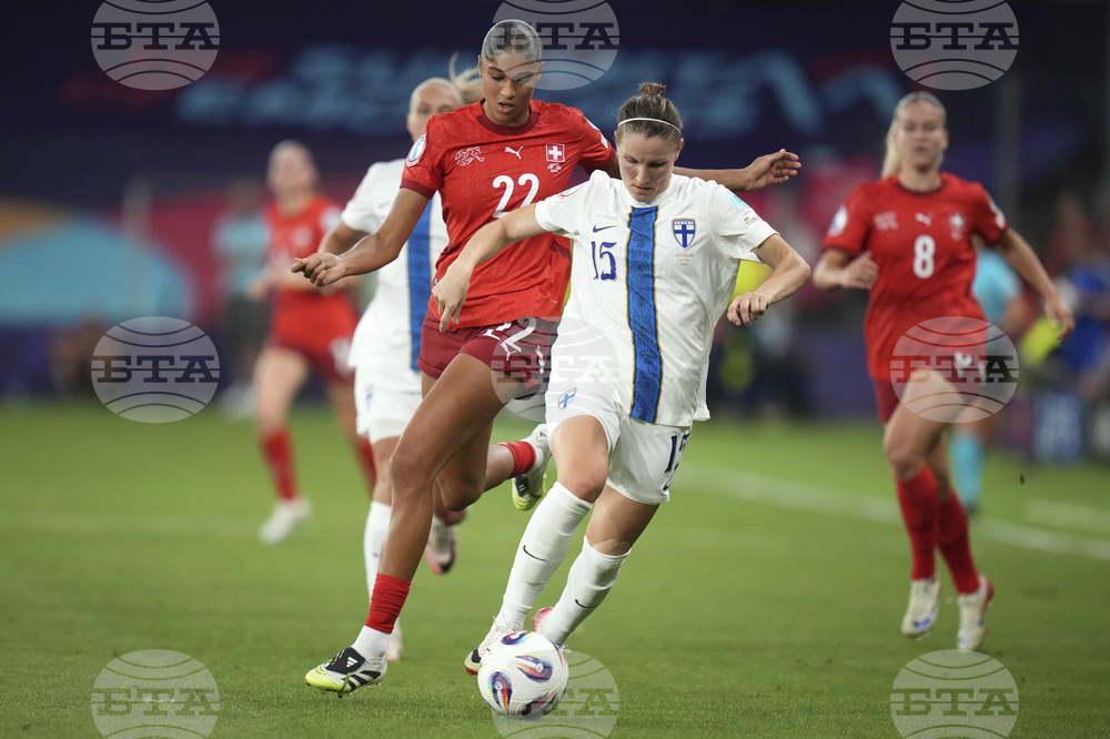 Euro 2025 Finland Switzerland Soccer