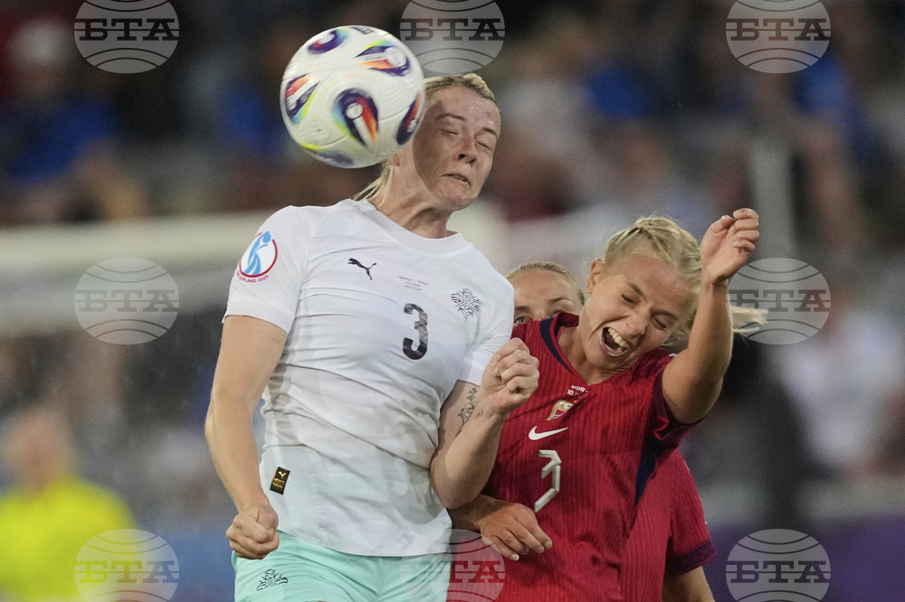 Euro 2025 Norway Iceland Soccer