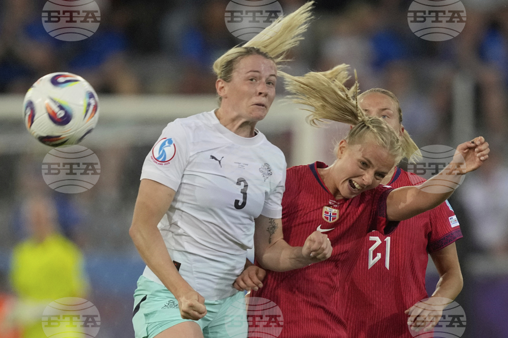 Euro 2025 Norway Iceland Soccer