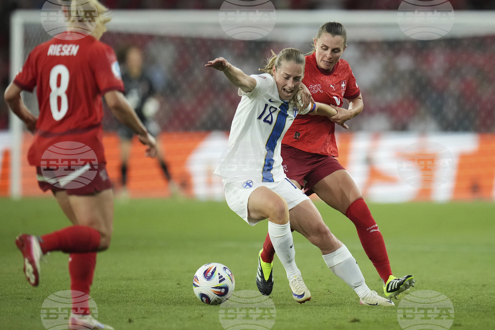 Euro 2025 Finland Switzerland Soccer
