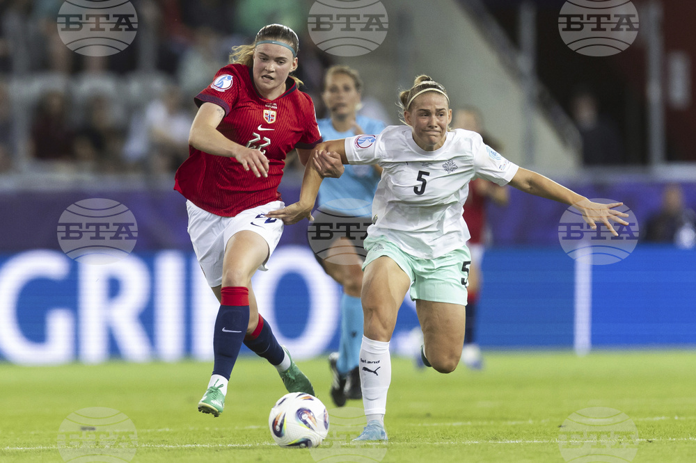 Euro 2025 Norway Iceland Soccer