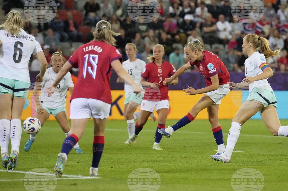 Euro 2025 Norway Iceland Soccer