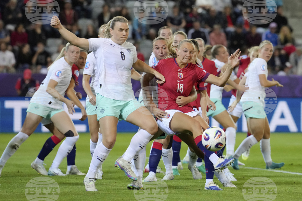 Euro 2025 Norway Iceland Soccer