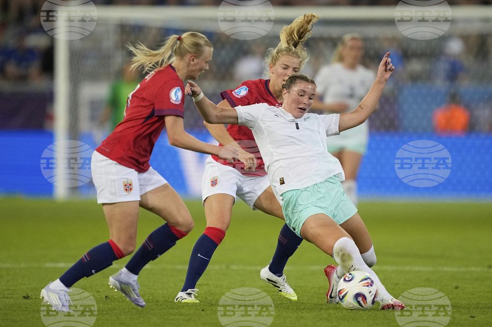 Euro 2025 Norway Iceland Soccer