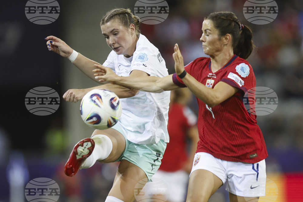 Euro 2025 Norway Iceland Soccer