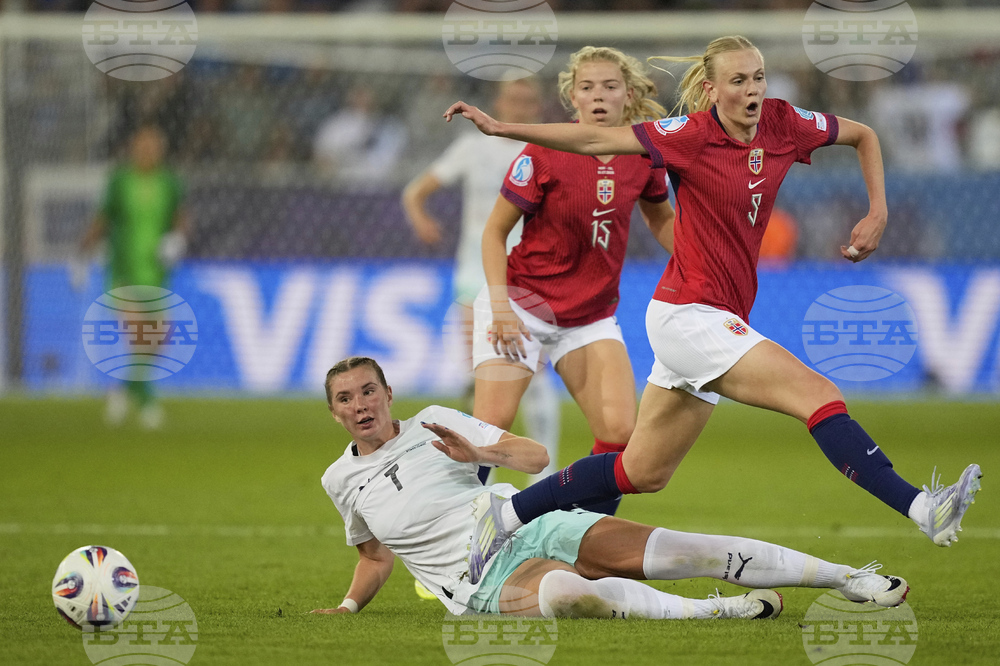 Euro 2025 Norway Iceland Soccer