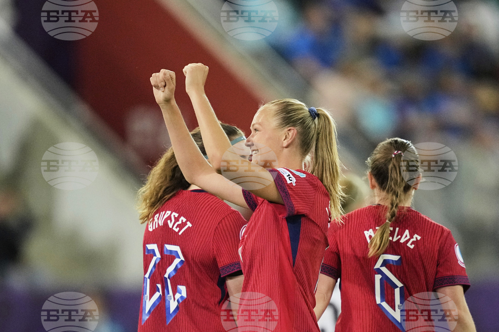 Euro 2025 Norway Iceland Soccer