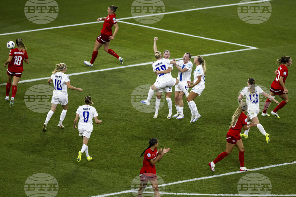 Euro 2025 Finland Switzerland Soccer