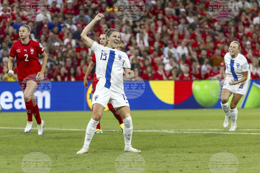 Euro 2025 Finland Switzerland Soccer