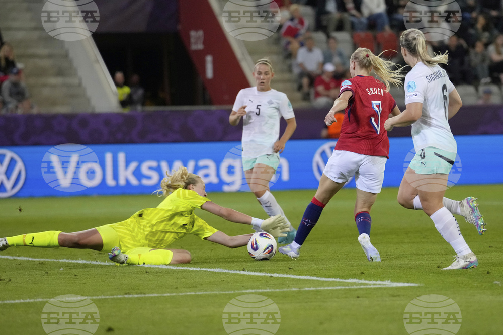 Euro 2025 Norway Iceland Soccer