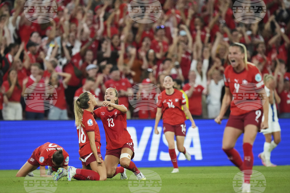 APTOPIX Euro 2025 Finland Switzerland Soccer