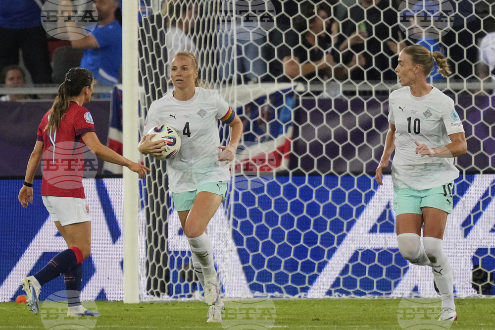 Euro 2025 Norway Iceland Soccer