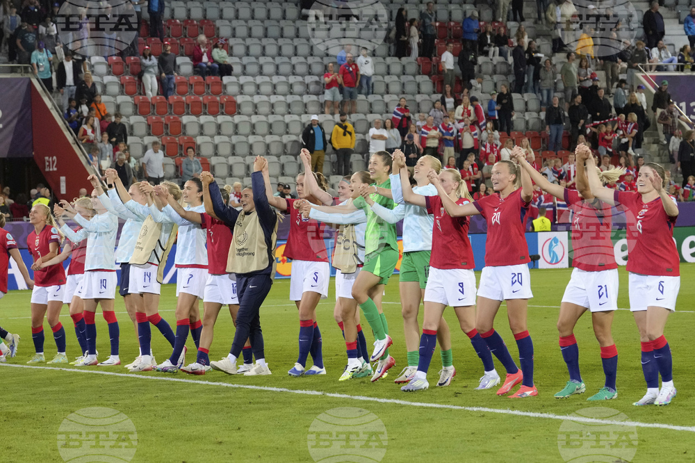 Euro 2025 Norway Iceland Soccer
