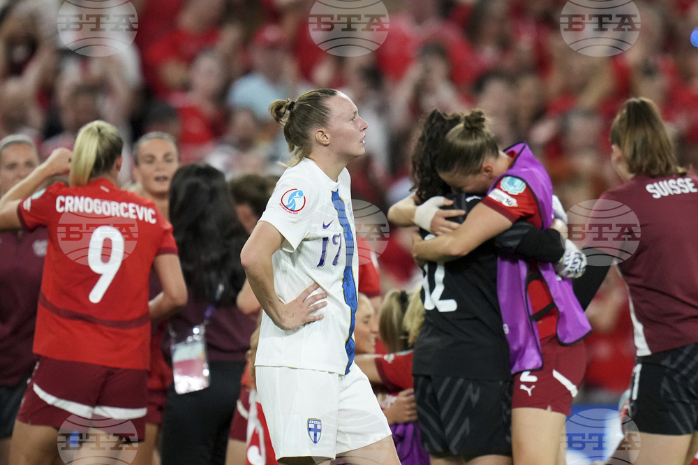 APTOPIX Euro 2025 Finland Switzerland Soccer