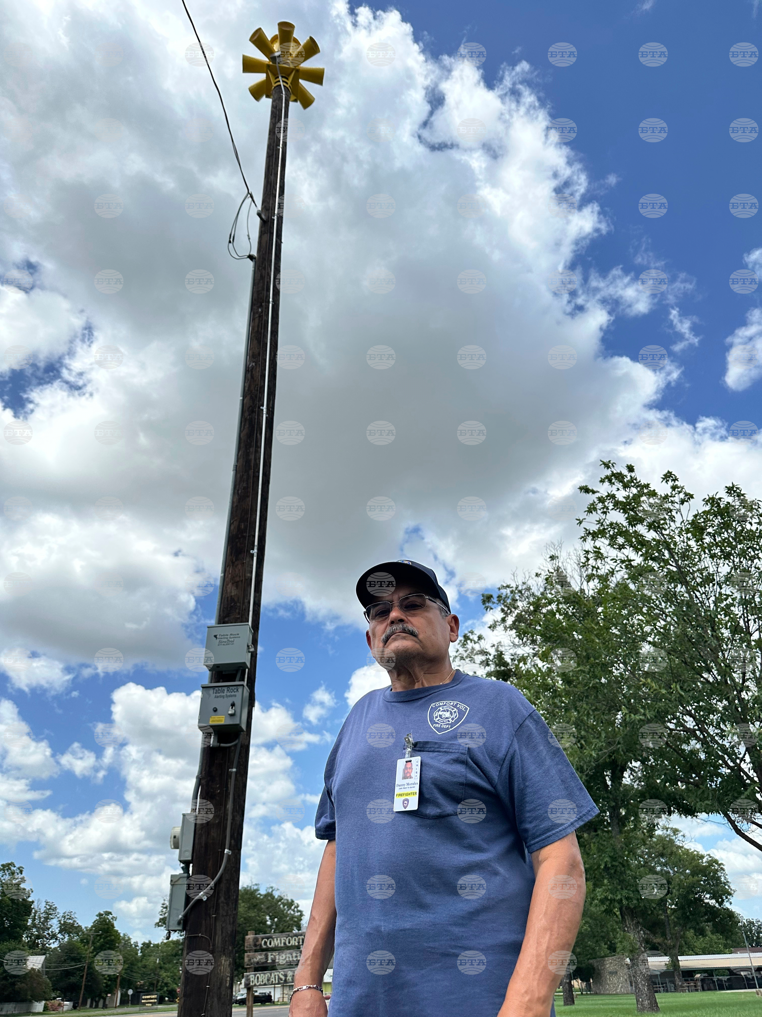 Texas Floods Comfort Siren