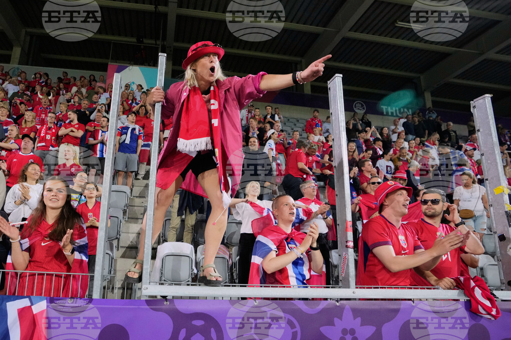 APTOPIX Euro 2025 Norway Iceland Soccer