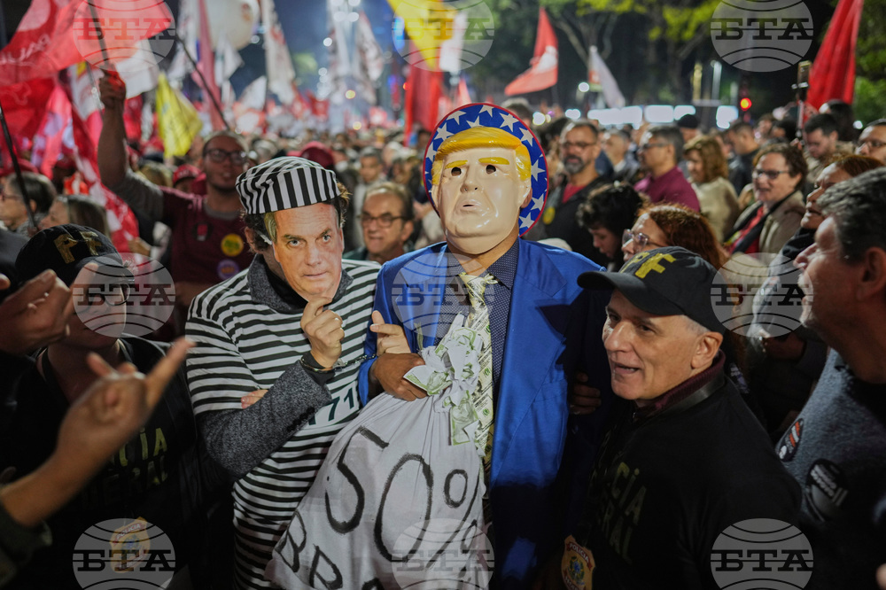 Brazil Trump Tariffs Protest