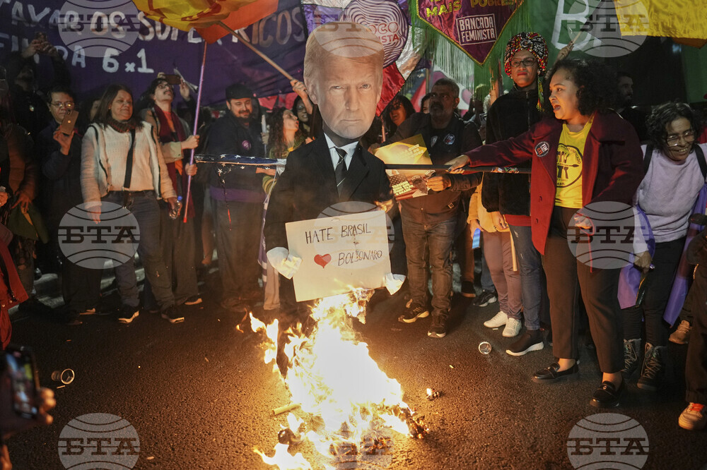 APTOPIX Brazil Trump Tariffs Protest